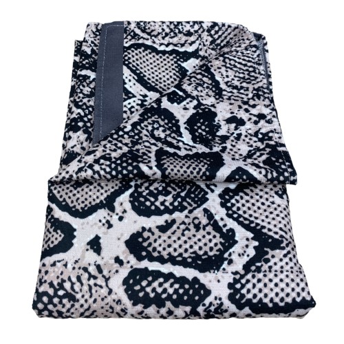 SERVIETTE DE PLAGE dans l’éponge python mesure grand cm. 90 X 170
