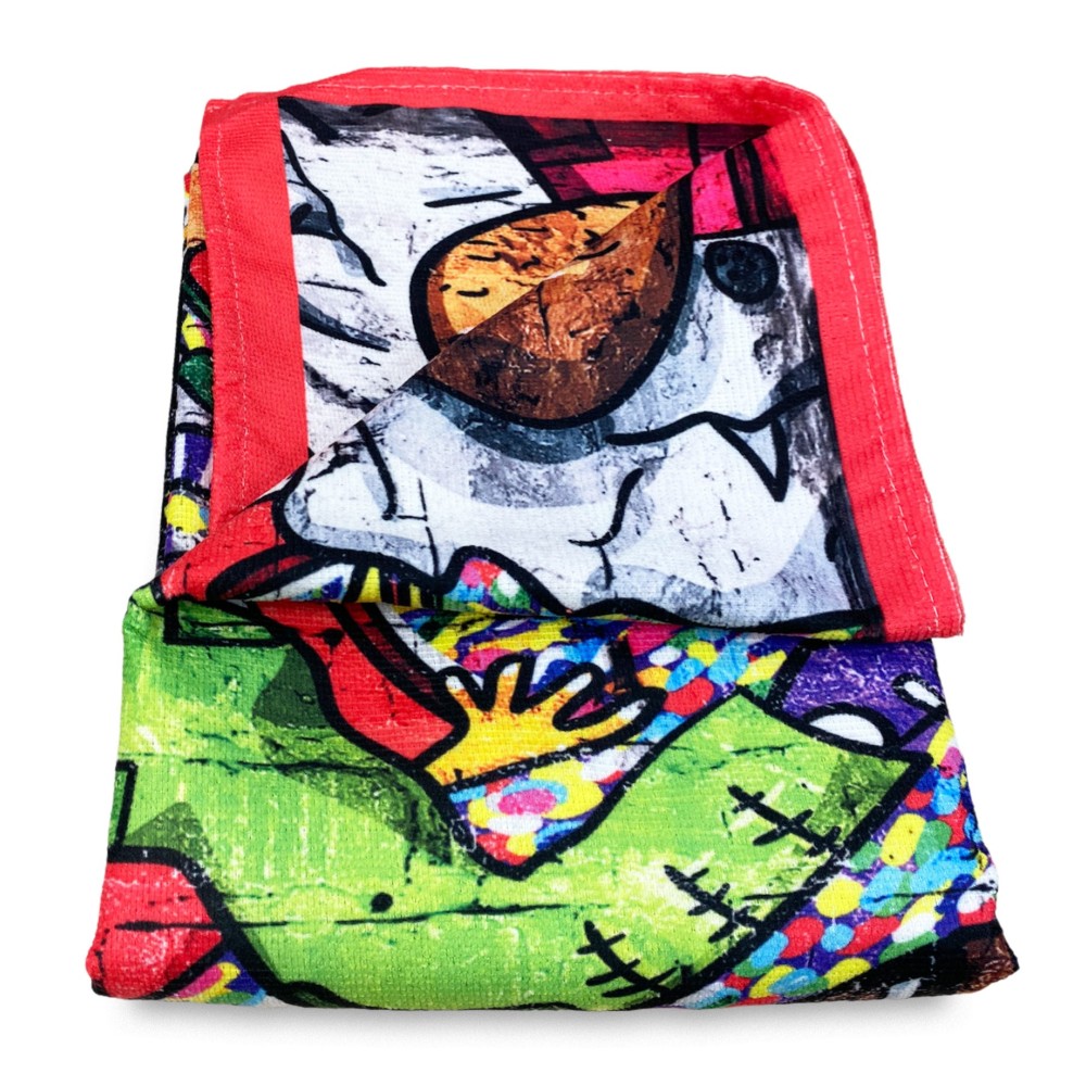 TELO MARE in spugna MURALES misura grande cm. 90 X 170