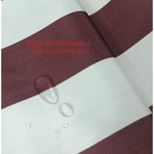 VERTIGO OUTDOOR AWNING GARDEN BALCONY RIGONE BROWN waterproof and water repellent