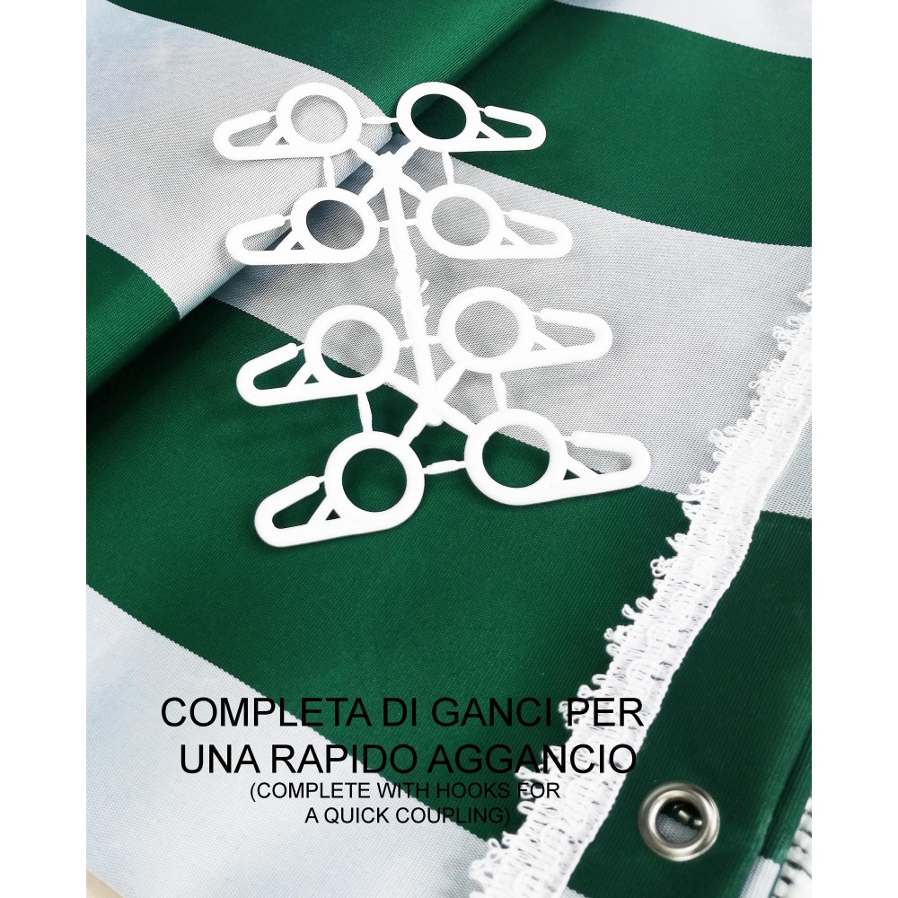 VERTIGO AUSSENMARKISE GARTEN BALKON RIGONE GRÜN wasserdicht und wasserabweisend