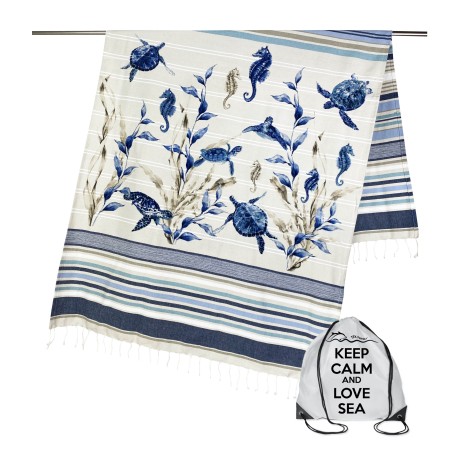 serviette de mer en coton