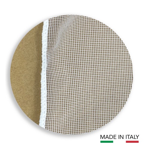 MOSQUITO NET FABRIC BY THE METER MARQUISETTE solid color LEADED height cm. 300