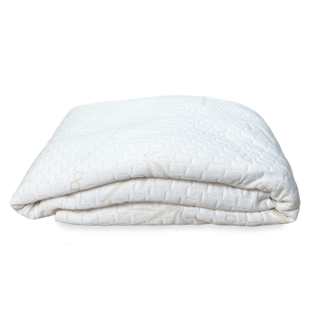 COUVERTURE anti-acarien en fibre de bois bambou MALIBù ©