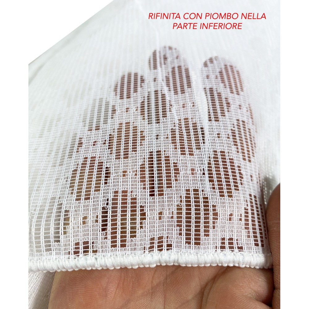 TEXTE moustiquaire A METRO A ROMBO couleur unie PLUME hauteur cm. 300