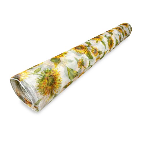 TELA MOSQUITERA POR METRO MARQUISETTE PIOMBATA en patrón, altura cm. 300