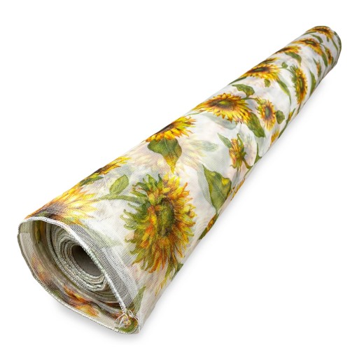 MOSKITONETZ STOFF METERWARE MARQUISETTE PIOMBATA im Muster, Höhe cm. 300