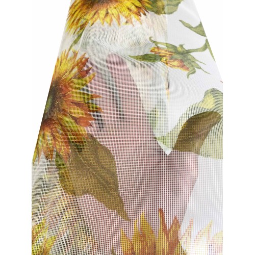 TELA MOSQUITERA POR METRO MARQUISETTE PIOMBATA en patrón, altura cm. 300