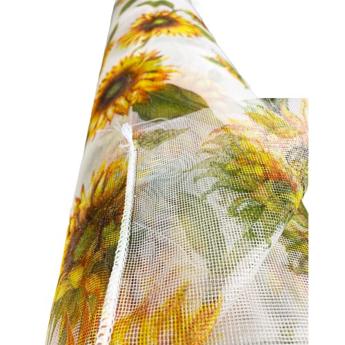 MOSQUITO NET FABRIC BY THE METER MARQUISETTE PIOMBATA in pattern, height cm. 300