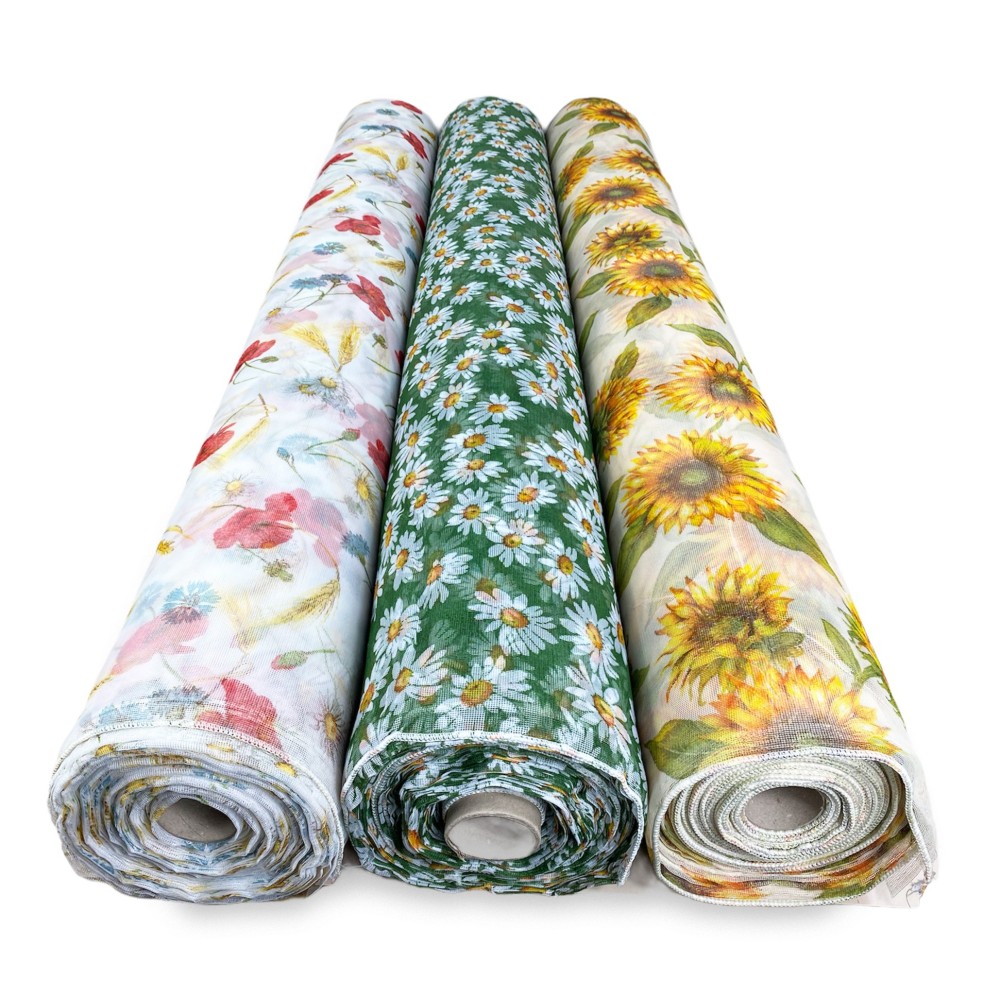 MOSQUITO NET FABRIC BY THE METER MARQUISETTE PIOMBATA in pattern, height cm. 300