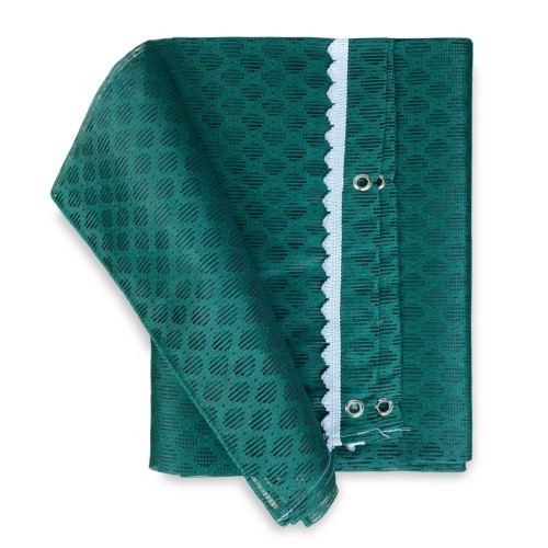 TENDA rete ZANZARIERA a ROMBO da esterno piombata in 8 misure diverse unito VERDE