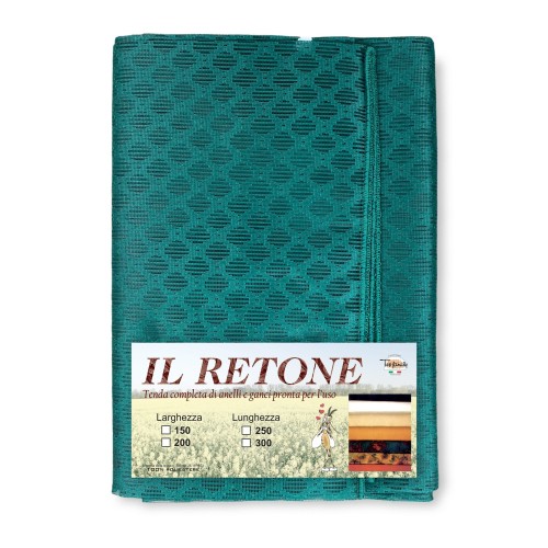 CORTINA MOSQUITERA EXTERIOR DIAMOND en 8 tamaños diferentes liso VERDE