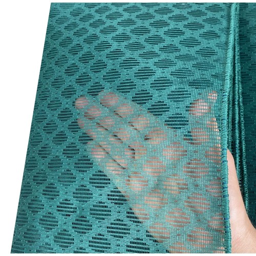 TENDA rete ZANZARIERA a ROMBO da esterno piombata in 8 misure diverse unito VERDE