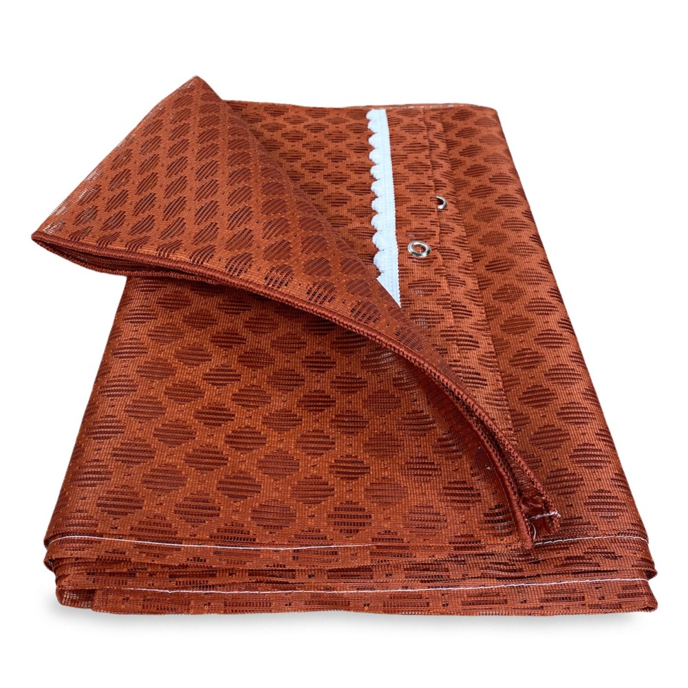 CURTAIN Net Moskitonetz Outdoor Diamant Moskitonetz aus Blei in 8 verschiedenen Größen glatt RUST