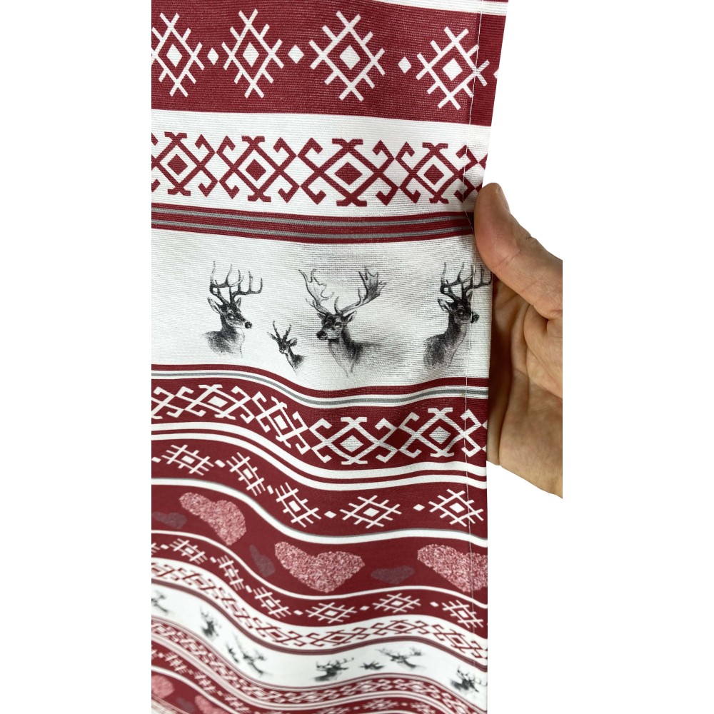 CERVINO ZELT rot cm.160X300 hergestellt MADE in ITALY