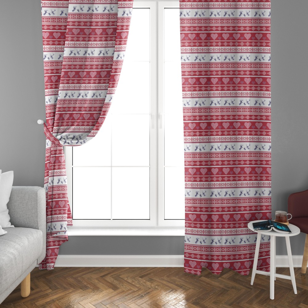 TENDA CERVINO rosso cm.160X300 confezionata MADE in ITALY