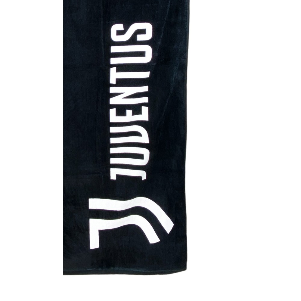 SERVIETTE de plage SPORT, la JUVE écrit en GRANDE taille Cm. 90 X 170 ORIGINE de la JUVENTUS AVEC un SAC à dos, de l'APPORTER