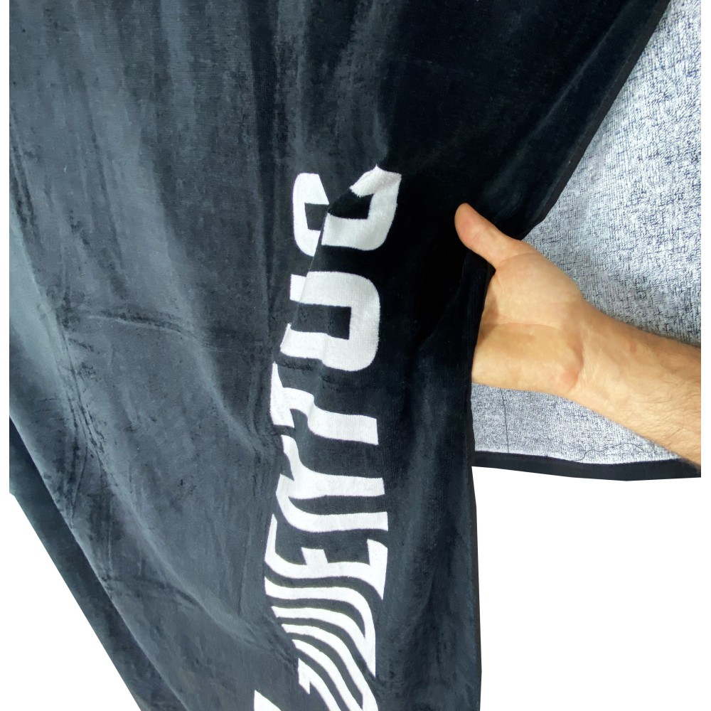 SERVIETTE de plage SPORT, la JUVE écrit en GRANDE taille Cm. 90 X 170 ORIGINE de la JUVENTUS AVEC un SAC à dos, de l'APPORTER