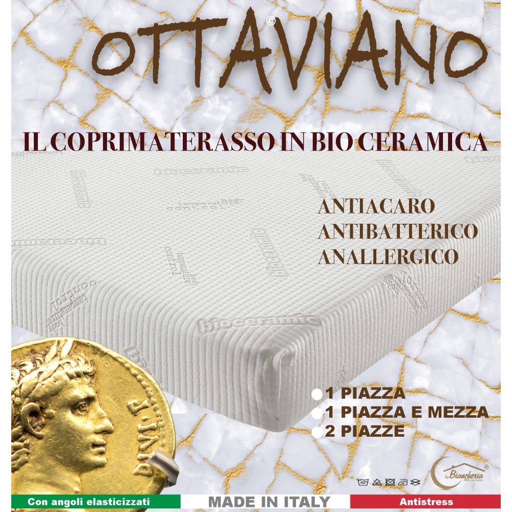 ANTI-MITE BIOCERAMIC MATTRESS COVER OTTAVIANO ©