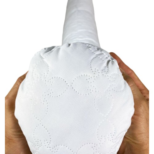 GUANCIALE coussin PARIS cylindrique à la française traverse TUBULAIRE longue en 4 MESURES