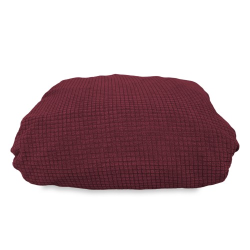 Couverture de canapé extensible ATHÈNES universelle BORDEAUX biélastique