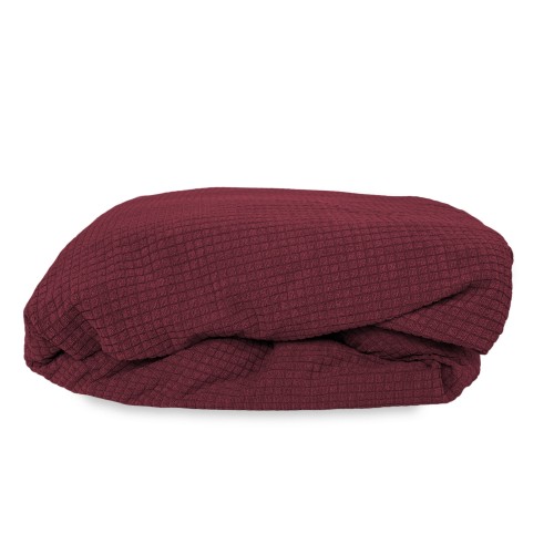 STRETCH SOFA COVER ATHENS universal BORDEAUX bi-elastic