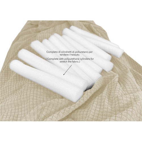 STRETCH SOFA COVER ATHENS universal BEIGE bi-elastic