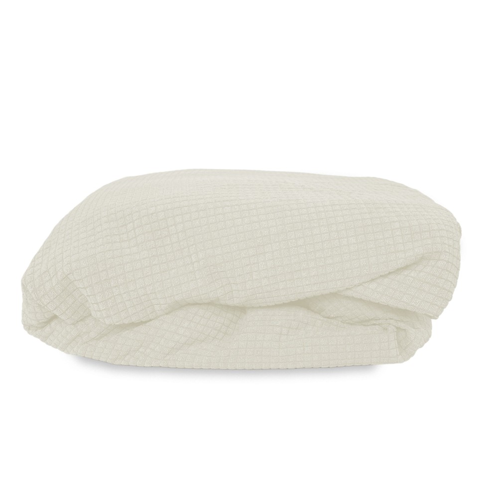 COPRIDIVANO elasticizzato ATENE universale BIANCO LATTE bielastico