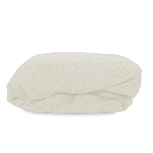 FUNDA DE SOFÁ ELÁSTICA ATHENS universal MILK WHITE bi-elástica