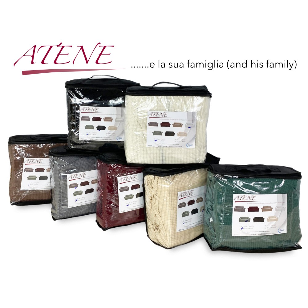 Couverture de canapé extensible ATHÈNES universel GRIS biélastique