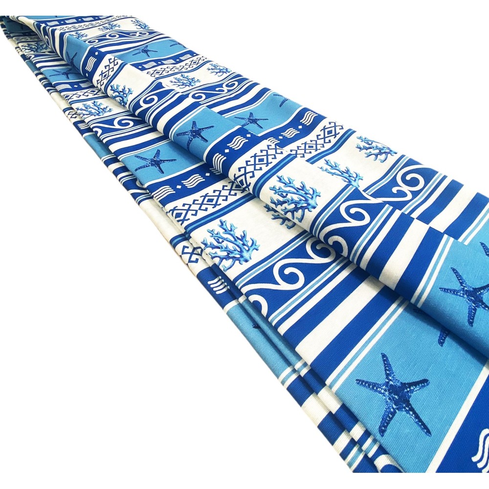 FUNDA DE DECORACIÓN FUNDA GRAN BUFANDA COLCHA funda de sofá GRECIA AZUL mar mar mar