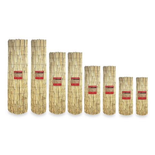 ARELLA PRIVACY Premium © in bamboo WATTLE ARELLE CANNE diameter up to 1 cm. for Shade Fence in 8 SIZES