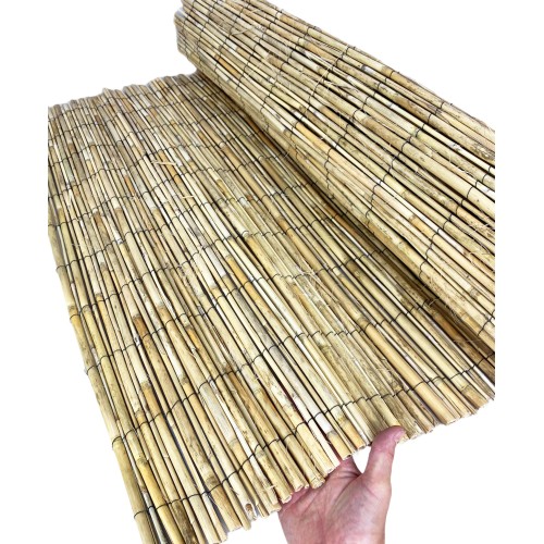ARELLA PRIVACY Premium © in bamboo WATTLE ARELLE CANNE diameter up to 1 cm. for Shade Fence in 8 SIZES