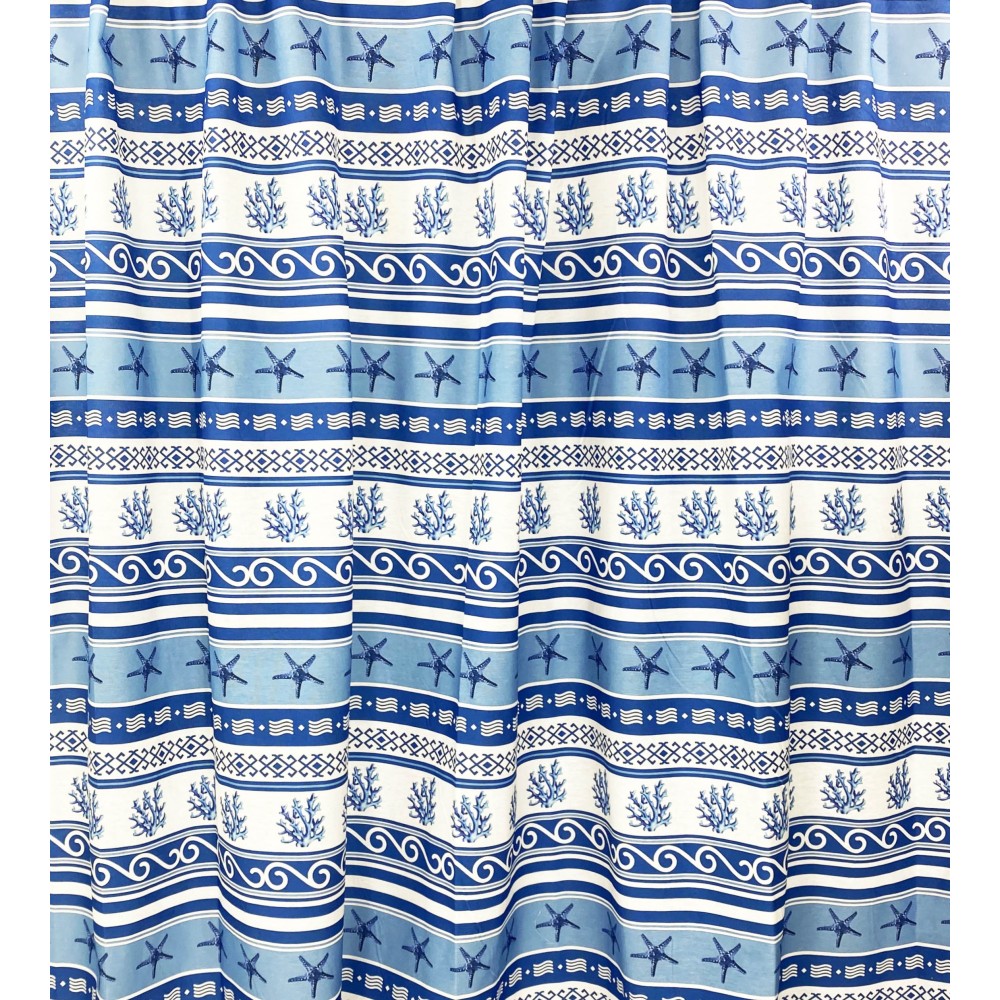 TENDA GRECIA BLU cm.160X300 confezionata MADE in ITALY