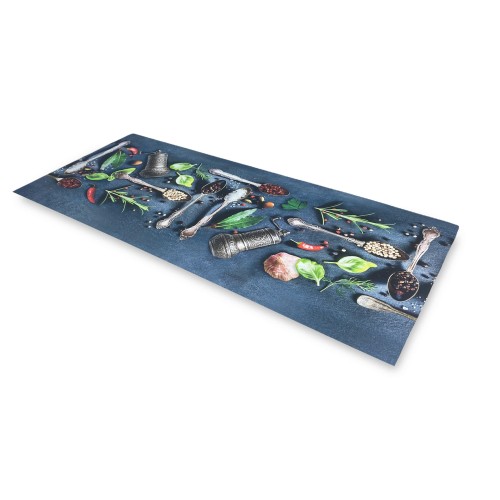 RUG Kitchen runner Non-slip runner SPOONS and SPICES made in Italy