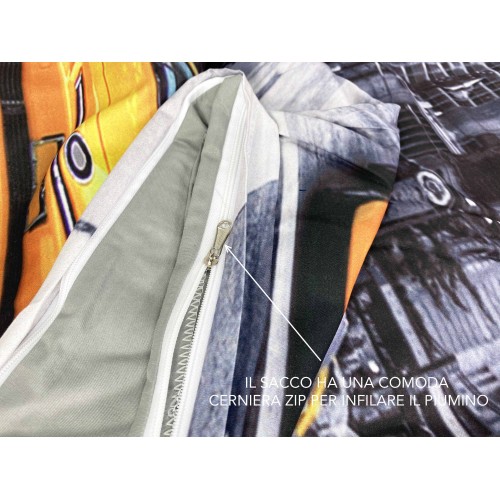 Duvet Cover Sateen HD PHOTOGRAPHIC NEW YORK Taxi