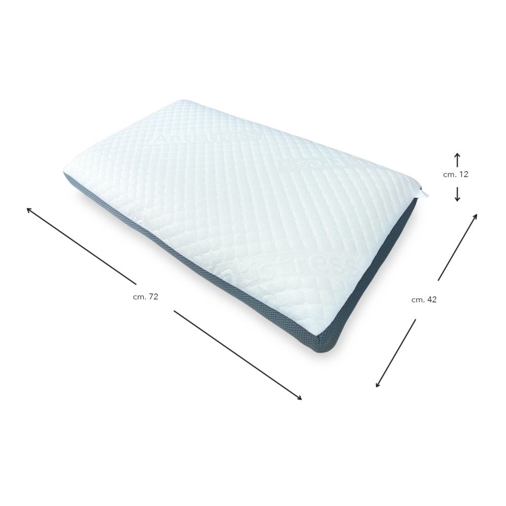 PILLOW MEMORY 3D with super BREATHABLE COVER