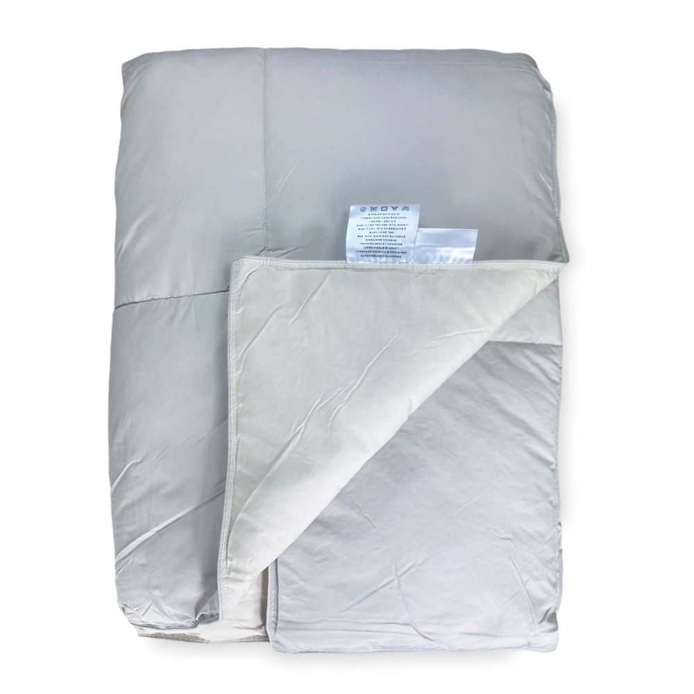 QUILT en aval OCA Stream 500 GR. 80% PLUME D’OIE 20% DUVET D’OIE Bicolore
