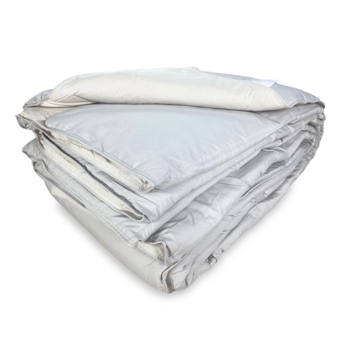 QUILT en aval OCA Stream 500 GR. 80% PLUME D’OIE 20% DUVET D’OIE Bicolore