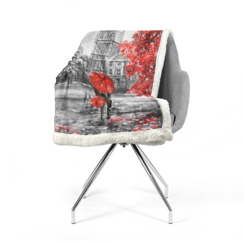 PLAID Fleecedecke Sherpa Fantasy HD Painted London