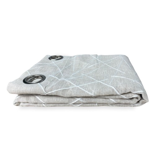 GIUSY TENTE moderne en couleur unie BEIGE cm. 140X280 emballé