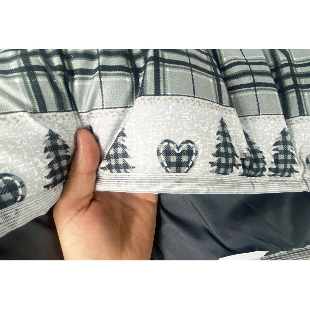 QUILT © BOW COASSOLO grau TIROLER Winter made in Italy