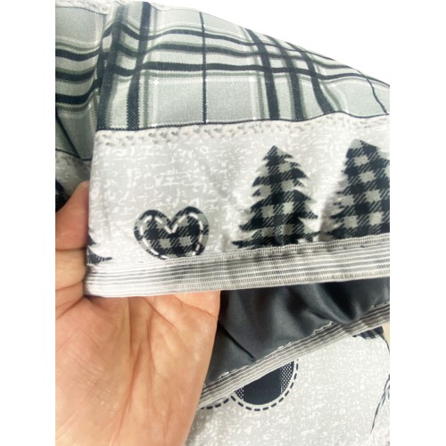 QUILT BOW © TYROLEAN gris COASSOLO hiver made in Italy