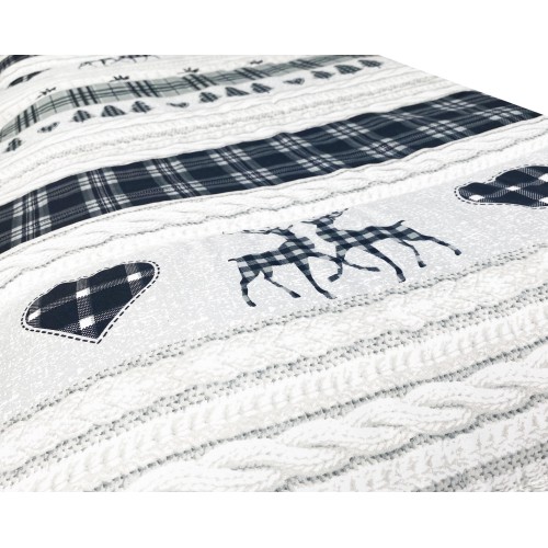 QUILT BOW © TYROLEAN gris COASSOLO hiver made in Italy