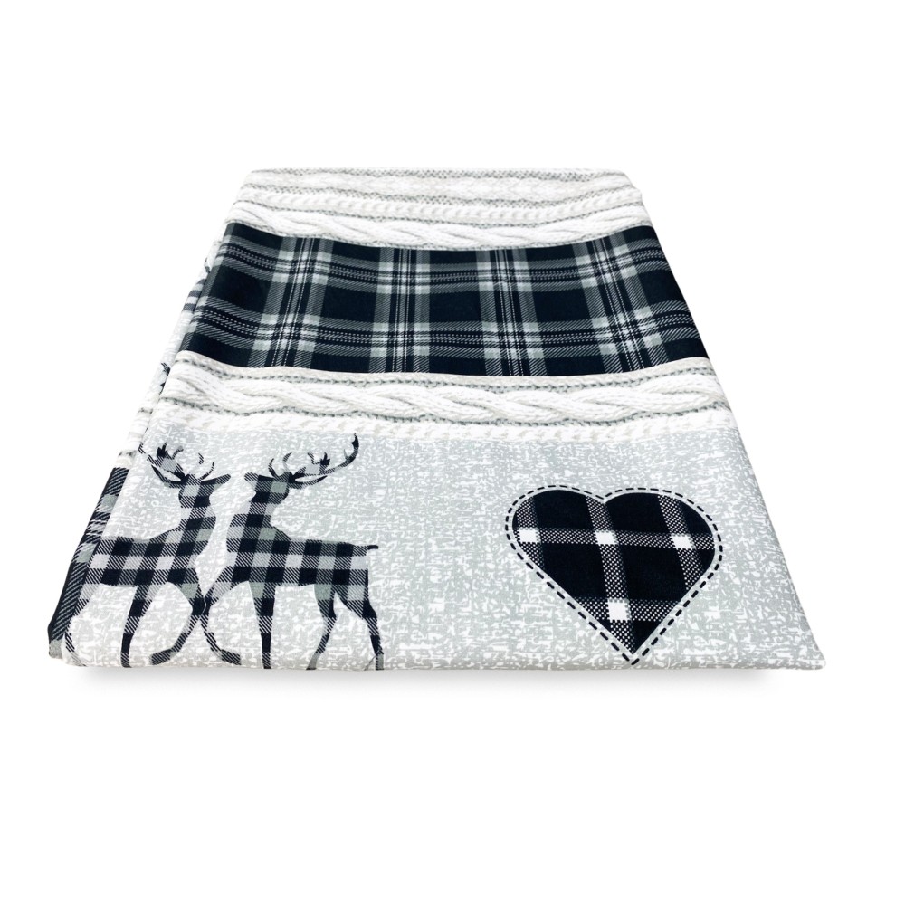 TIENDA TIROLESA COASSOLO GRIS en estilo montaña CM. 150X280 hecho en italia