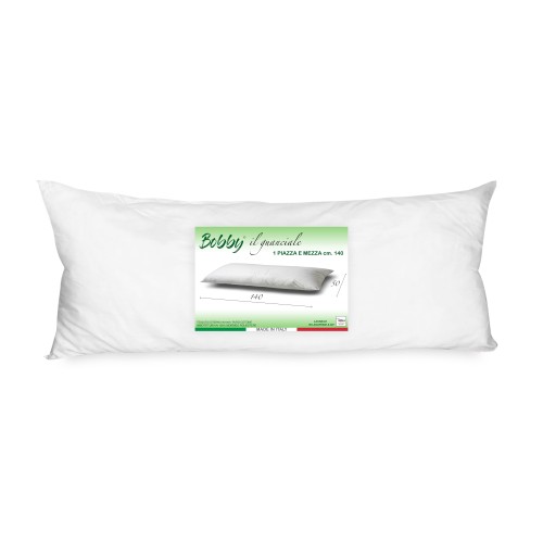 BOBBY PILLOW BED CUSHION 1 QUEEN SIZE AND A HALF long cm. 140 MIS. CM. 50 X 140