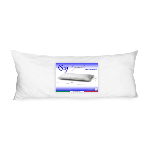 ALMOHADA KING CAMA DOBLE 2 cm LARGOS. 180 MIS. CM. 50 X 180