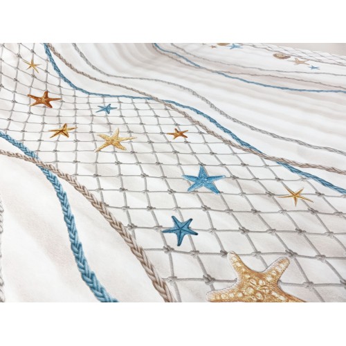 LIMA © TABLECLOTH in water-repellent plastic-coated PVC tarpaulin made in Italy