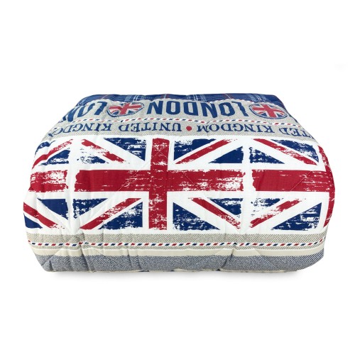 TRAPUNTA KOT © Bandiera INGLESE inghilterra FLAG  MADE IN ITALY PURO COTONE