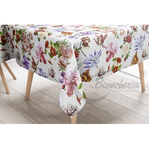 FILECLOTH © de PVC repelente al agua recubierto de plástico FIORI fabricado en Italia