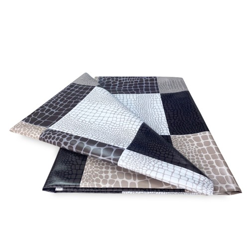 FILECLOTH © in water-repellent plastic-coated PVC MODERN brown made in Italy